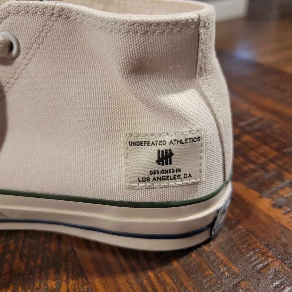 Converse Undefeated x Chuck 70 Mid Parchment Chive - A00670C Mens 5.5 Womens 7.5